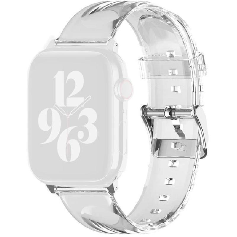 Elago Clear Wrist Strap for Apple Watch Ultra 2/Watch Series 10 46/Watch Series 9 45/Watch SE 44