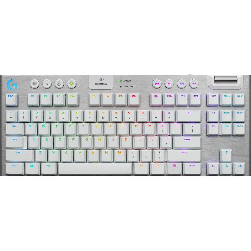 Logitech G G915 TKL LIGHTSPEED RGB Mechanical Gaming Keyboard Bluetooth/Wireless (2.4 GHz RF)