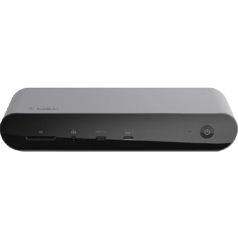 Belkin Connect Pro Dock Multi-port Station 12 Port (2X HDMI/4X USB/USB-C 3.1/2X Thunderbolt 4/RJ-45/SD Card/Audio In/Out)