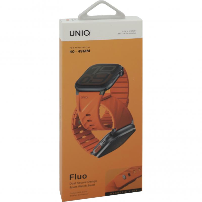 Uniq Fluo Wrist Strap for Apple Watch Ultra/Watch Series 11 46/Watch Series 10 42/Watch SE 40 — view 2