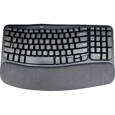 Logitech Wave Keys Keyboard Bluetooth/Wireless (2.4 GHz RF)