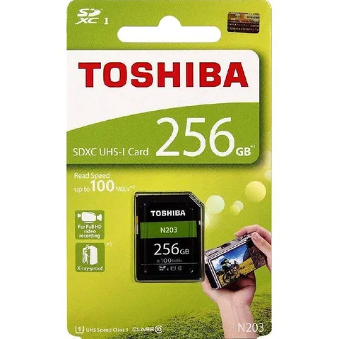 Toshiba Exceria N203 SDXC Card 256 GB