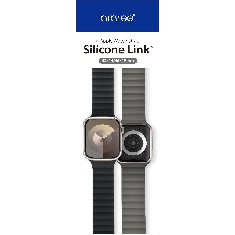 Araree Silicone Link Wrist Strap for Watch Ultra 3/Watch Ultra 2/Watch Series 11 46/Watch Series 10 46 — view 3