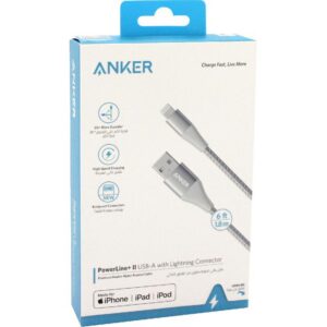 Anker PowerLine+ II Lightning to USB Standard Cable 6.00 ft ( 1.83 m )