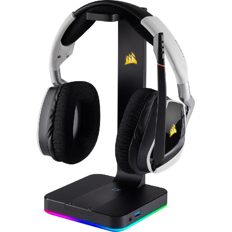 CORSAIR ST100 RGB Premium Headset Stand for Over-Ear Headphones/Gaming Headset/On-Ear Headphones — view 4
