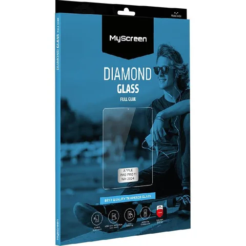 MyScreenPROTECTOR DIAMOND GLASS Tempered Glass iPad Screen Protector for iPad Pro 11 M4