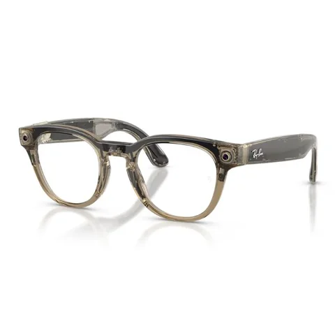 Ray-Ban Meta Scriber Optics (Gen 2) Transparent Stone Beige, L Clear 49mm, RW7002