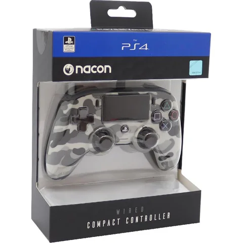 Nacon Compact Controller Wired Camouflage (Grey/White)