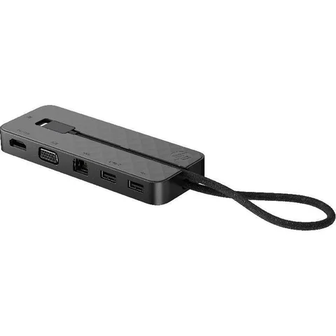 HP Travel Port Replicator Multi-port Station 5 Port (2X USB-A/RJ-45/HDMI/VGA)