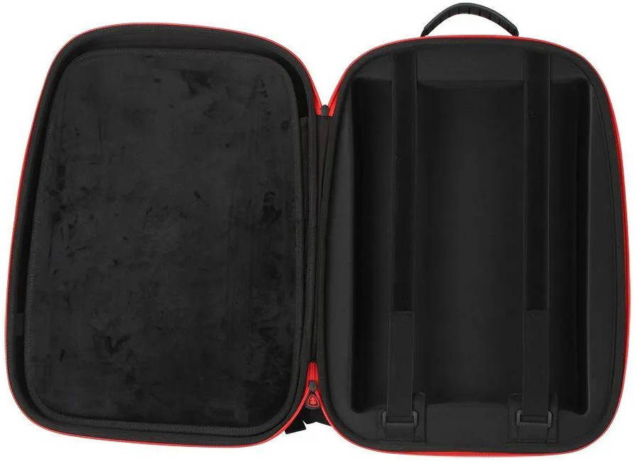 DeadSkull PS5 Carrying Backpack, Polyester & EPE Material, Canvas Shell, Dacron Lining, Shockproof, Dustproof, Gray,Blue, Purple, Black — view 7