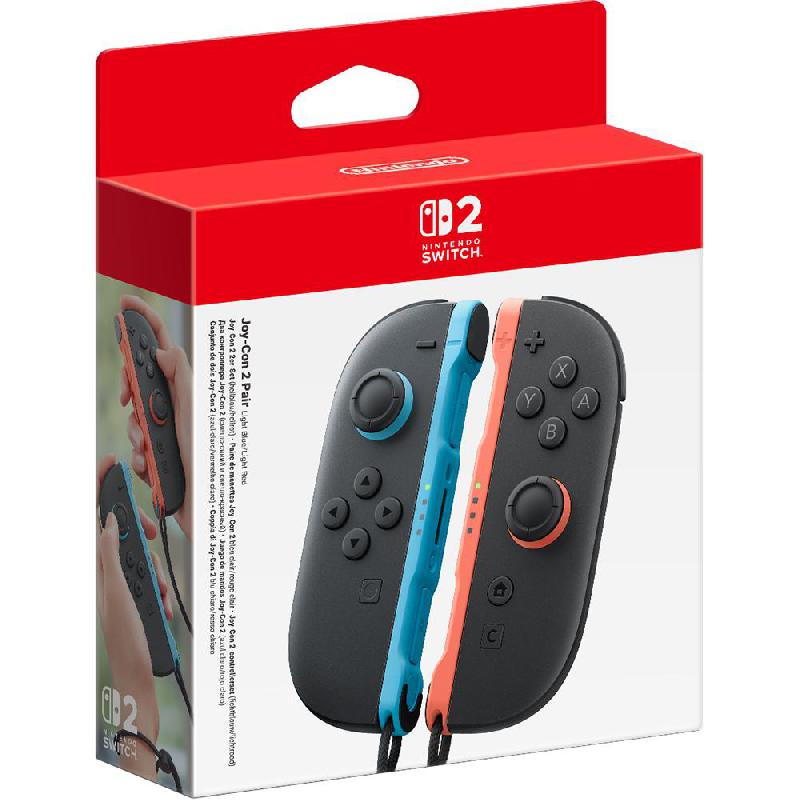 Nintendo Joy-Con 2 Pair Controller Light Blue/Light Red — view 3