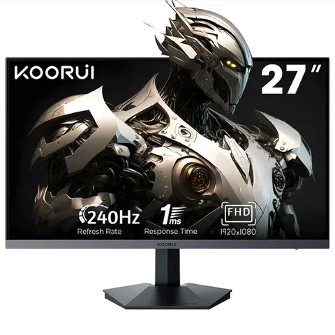 Koorui 27inch Gaming Monitor, QHD IPS Display 2560 x 1440, 170Hz 1ms, Black - GN07