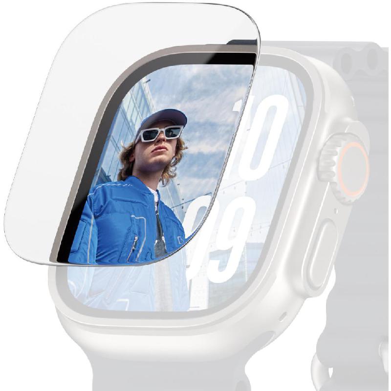 PanzerGlass Ultra-Wide Fit Ultra-Wide, Clear Smartwatch Screen Protector for Apple Watch Ultra 2/Watch Ultra