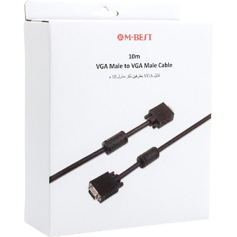 M-BEST VGA HD15 to HD15 Plug Video Cable 10.00 m ( 10.94 yd ) — view 2