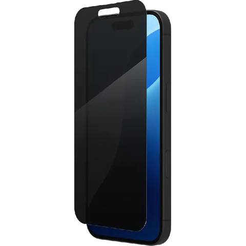 Zagg Invisible Shield Tempered Glass, 4-way Privacy Filter Case Friendly Smartphone Screen Protector for iPhone 16/iPhone 15