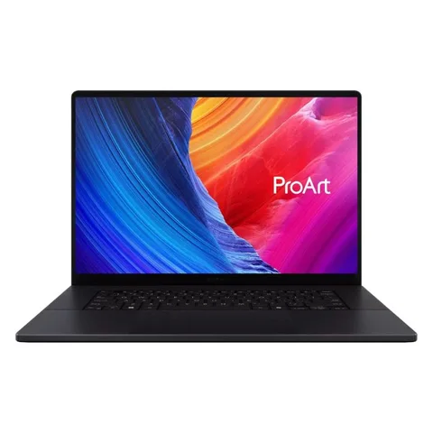 Asus ProArt P16 H7606 Mobile Workstation Laptop, 16inch 4K 120Hz OLED, AMD Ryzen AI 9 HX 370 Processor, 64GB RAM, 4TB SSD, 24GB NVIDIA GeForce RTX 5090 Graphics, Windows 11, English & Arabic Keyboard