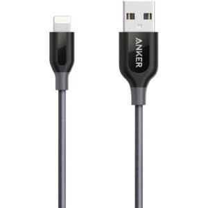 Anker PowerLine+ II Lightning to USB Sync & Charge Cable 6.00 ft ( 1.83 m )