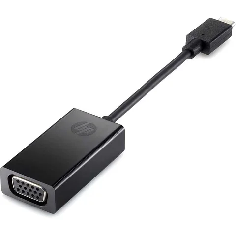 HP USB-C to VGA (Black) Video Adapter