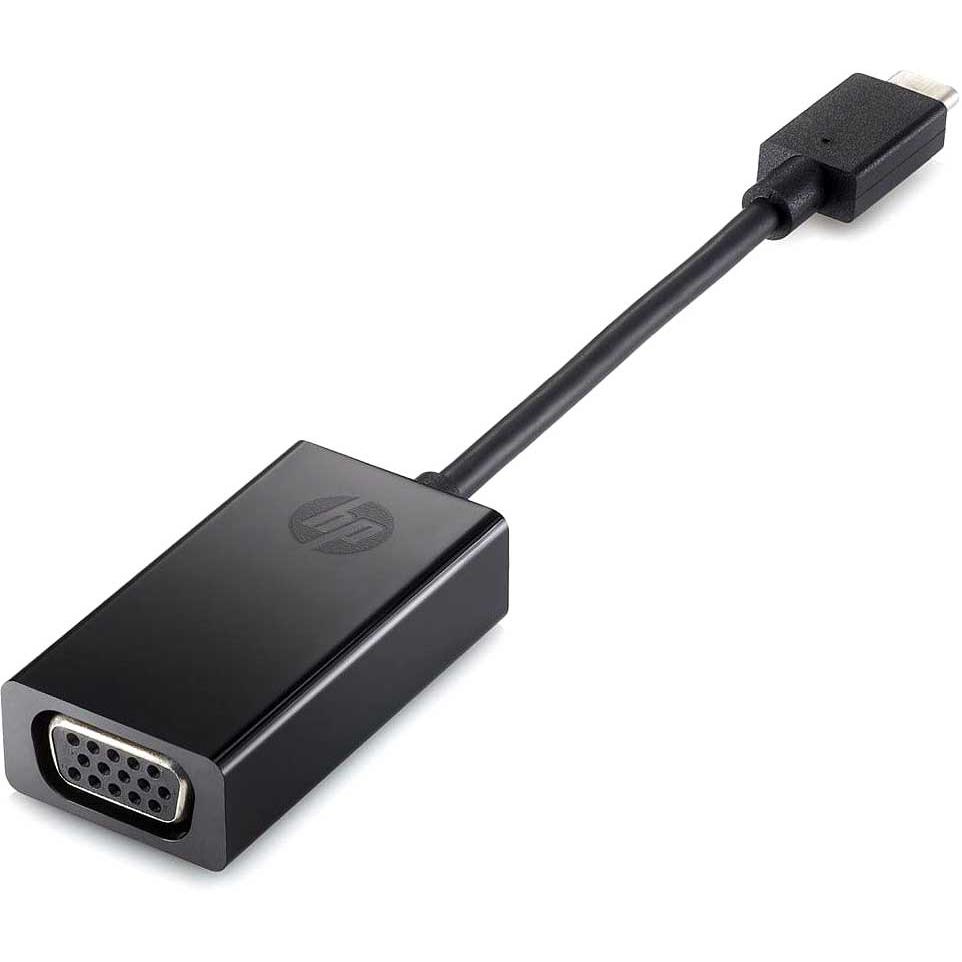 HP USB-C to VGA (Black) Video Adapter