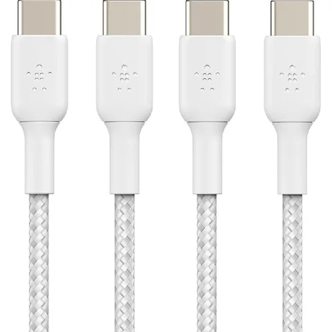 Belkin BoostCharge USB-C to USB-C (2 Pack) Sync & Charge Cable 2.00 m ( 6.56 ft )