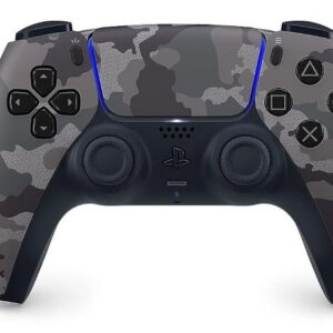 PlayStation 5 Dual Sense Wireless Controller Gray Camouflage
