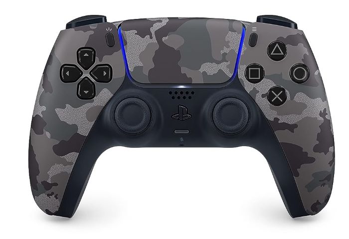 PlayStation 5 Dual Sense Wireless Controller Gray Camouflage