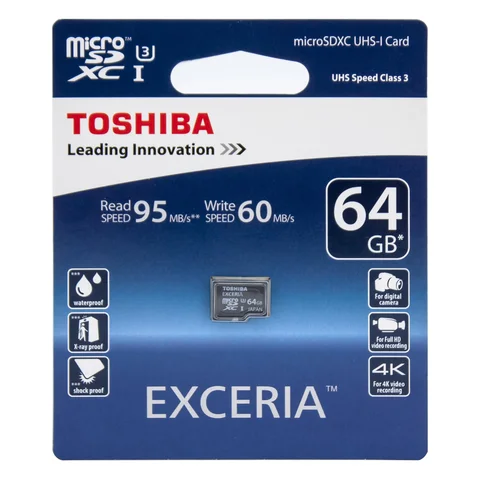 Toshiba Exceria MicroSDXC 64 GB
