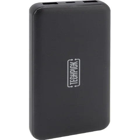 Techpick Power Bank Power Bank Charger PD Fast Charging 10000 mAh 3 USB (2X USB/1X USB-C)