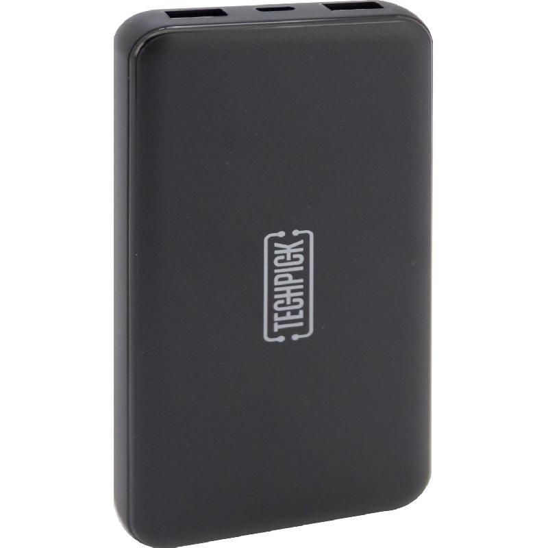 Techpick Power Bank Power Bank Charger PD Fast Charging 10000 mAh 3 USB (2X USB/1X USB-C)
