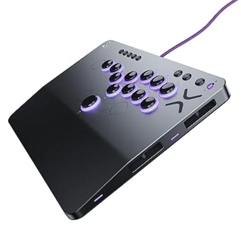 Turtle Beach Victrix Pro KO Leverless, Customizable eSports Tournament Ready Arcade Controller, Gray