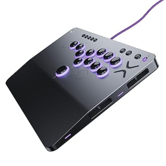 Turtle Beach Victrix Pro KO Leverless, Customizable eSports Tournament Ready Arcade Controller, Gray