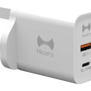 Hezire H-ADAPT PD30W Type-C & USB Wall Charger White