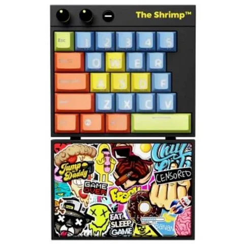The Shrimp Bomber Gaming Keyboard - SHRIMBOM