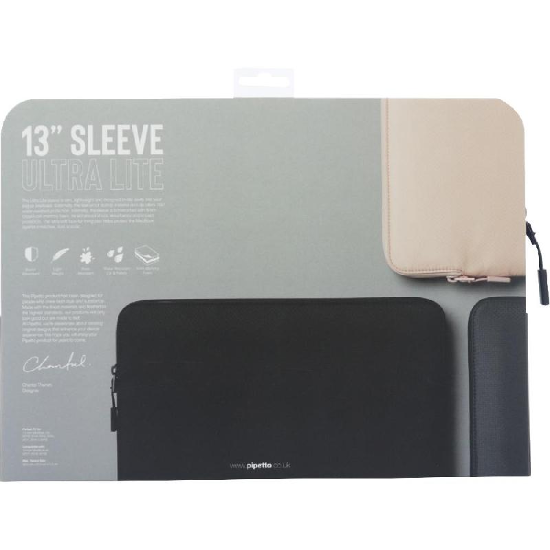 PIPETTO ULTRAlite MacBook Sleeve for 13" Screen Size Black — view 3