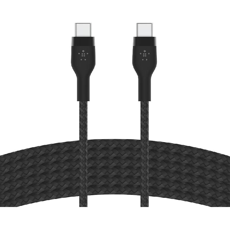 Belkin BoostCharge Pro Flex USB-C to USB-C Sync & Charge Cable 3.00 m ( 9.84 ft ) — view 2
