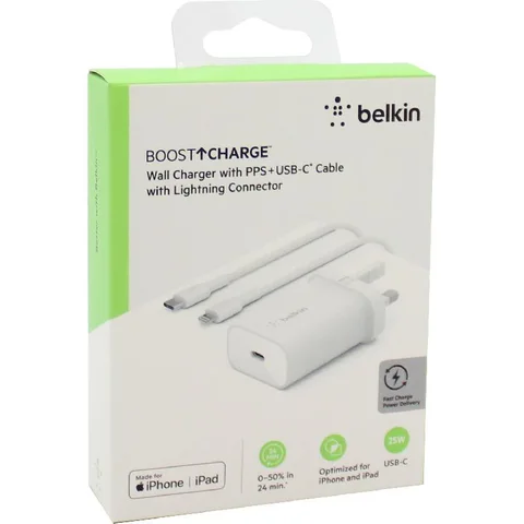 Belkin BoostCharge USB-C PD 3.0 PPS Wall Charger