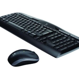 Logitech MK330 Wireless Keyboard and Mouse Combo - Black