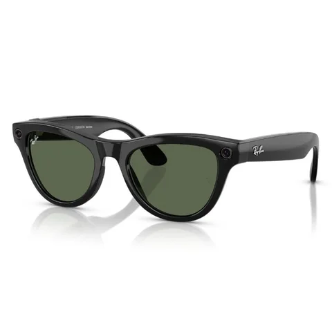 Ray-Ban Meta Gen 1 Wayfarer F Matte Black, L Transitions Graphite Green, S 53, RW4006