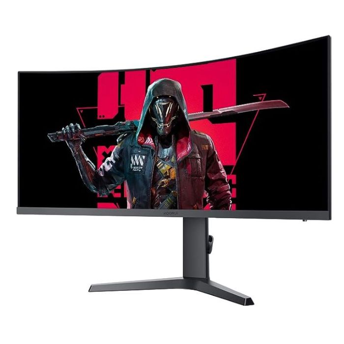 Koorui 34-inch Gaming Monitor Curved Ultrawide, WQHD 3840 x 1440, 165Hz, HDMI, DisplayPort, Black – 34E6UC — view 2