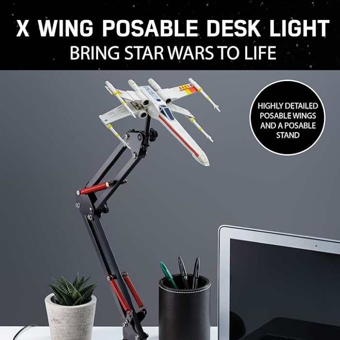 Paladone X Wing Posable Desk Light 67079 PL — view 2