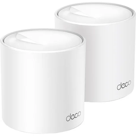 TP-Link Deco X50 (2-pack) Whole Home Mesh Wi-Fi Wi-Fi 6 (802.11ax) Dual Band (2.4 GHz/5 GHz)