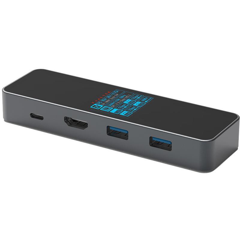 FeelTek Multi-port Station 6 Port (HDMI/2X USB-C/3X USB-A)