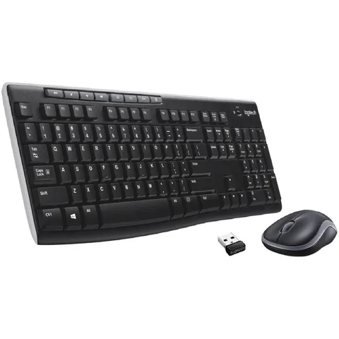 Logitech MK270 Wireless Combo Desktop (Keyboard and Mouse) Wireless (2.4 GHz RF)