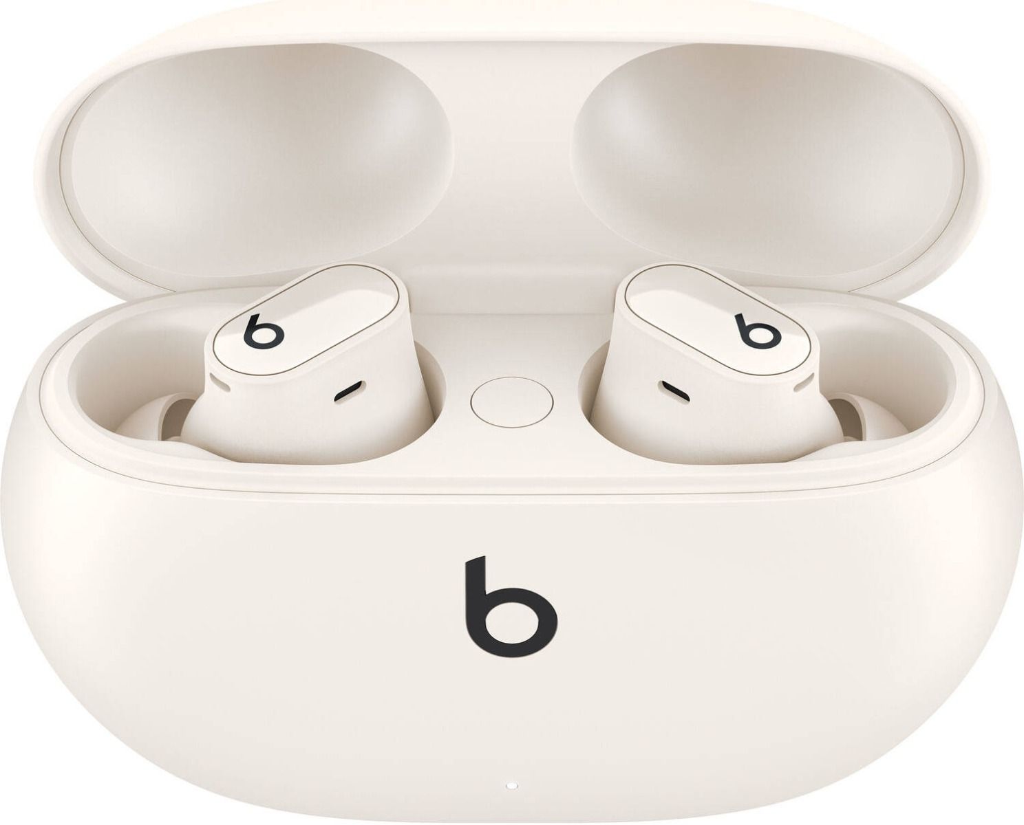 Beats Studio Buds +, True Wireless Noise Cancelling Earbuds- Ivory — view 3