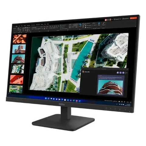 Lenovo Think Vision 27inch FHD 1920X1080 Monitor, 100Hz Refresh Rate, 4ms, HDMI & VGA - 64BEKAT1UK