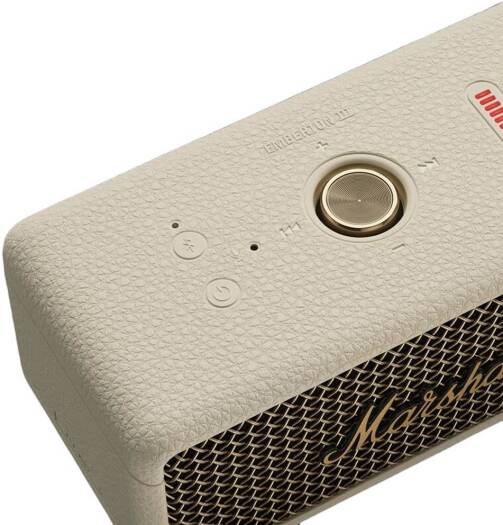 Marshall Emberton III, Portable Bluetooth Speaker- Cream — view 3