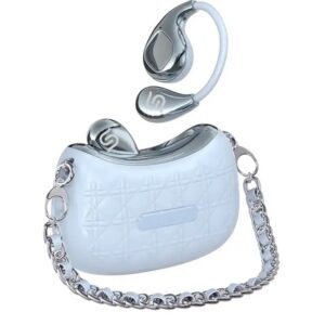 Porodo Soundtec Hand Bag, ENC Earbuds- Blue
