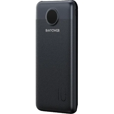 RAVPower PD Pioneer Power Bank Charger Fast Battery Charging 10000 mAh 3 USB (1X USB-C/2X USB)
