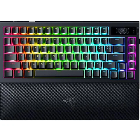 Razer BlackWidow V4 Pro 75% 75% Pro Gaming Keyboard Bluetooth/Wireless (2.4 GHz RF)/Wired