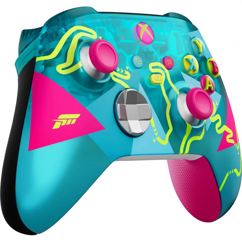 Microsoft Xbox Forza Horizon 6 Limited Edition Controller Bluetooth Green/Pink — view 3